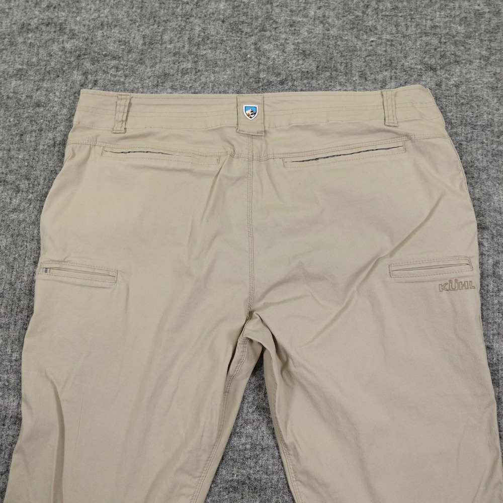 Kuhl Pants Mens 38x34 Beige Resistor Lite Chino Stretch Outdoor Casual Pockets - Picture 6 of 16